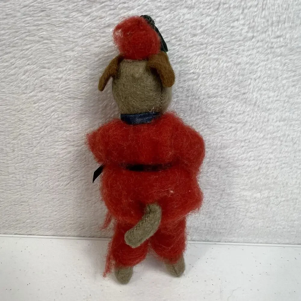 HEART‎ FELTS Midwest Cannon Falls Ornament Dog The Nutcracker Christmas RARE